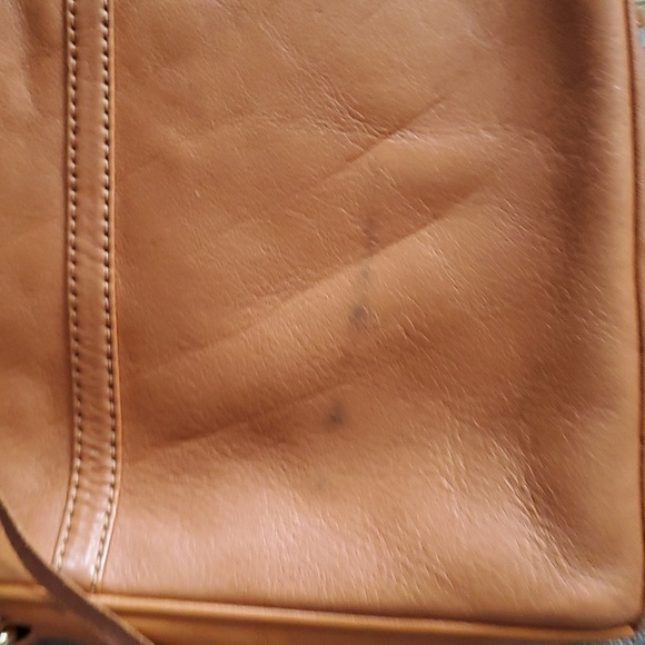 Rebecca minkoff tan leather crossbody bag purse - Picture 9 of 11